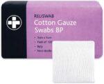 RELISWAB COTTON GAUZE SWABS BP 5CMX5CM 100PCS