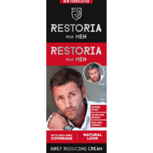 RESTORIA FOR MEN NATURAL LOOK GREY REDUCING CREAM 100ML