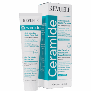 REVUELE CERAMIDE ANTI-BLEMISH NIGHT FACE GEL 40ML- 6406