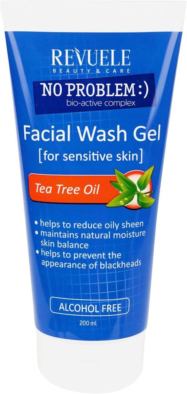 REVUELE NO PROBLEM FACIAL WASH GEL WITH TEA TREE OIL 2175