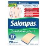 SALONPAS 7.2CMX4.6CM 20PATCHES