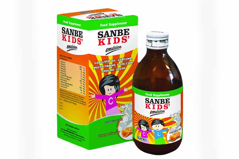 SANBE KIDS MULTIVITAMIN EMULSION 200ML