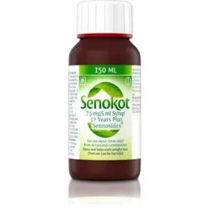 SENOKOT 7.5MG/5ML SYRUP 12YEARS PLUS SENNOSIDES 150ML