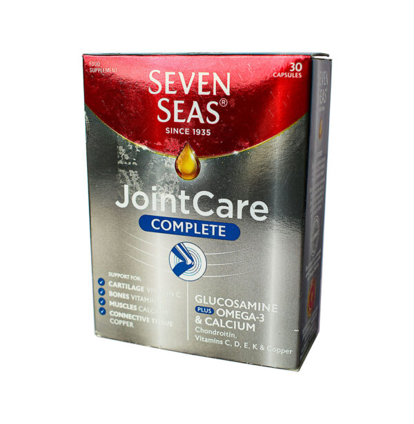 SEVEN SEAS JOINTCARE COMPLETE 30CAPS GLUCOSAMINE PLUS OMEGA3 CALCIUM