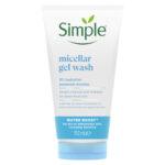 SIMPLE MICELLAR FACIAL GEL WASH WATER BOOST 150ML DRY SENSITIV