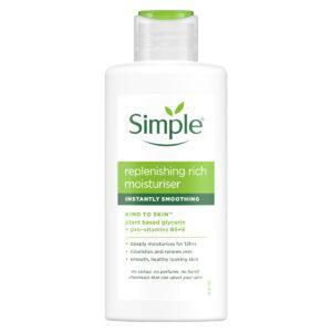 SIMPLE REPLENISHING RICH MOISTURISER 125ML