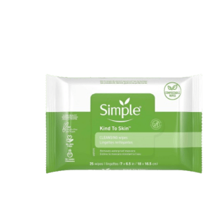 SIMPLE CLEANSING FACIAL WIPES SENSITIVE