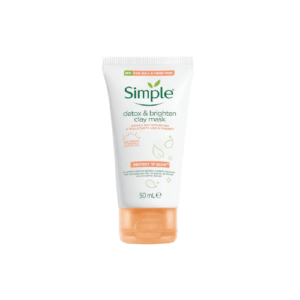 SIMPLE DETOX & BRIGHTEN CLAY MASK PROTECT N GLOW 50ML