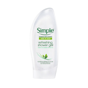SIMPLE REFRESHING SHOWER GEL SENSITIVE CUCUMBER 500ML