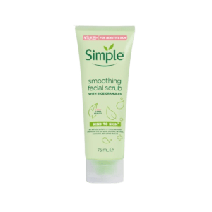 SIMPLE SMOOTHING FACIAL SCRUB RICE GRANULES 75ML