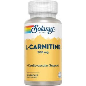 SOLARAY L-CARNITINE 500MG 30VEGCAPS