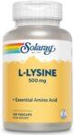 SOLARAY L-LYSINE 500MG LYSINE