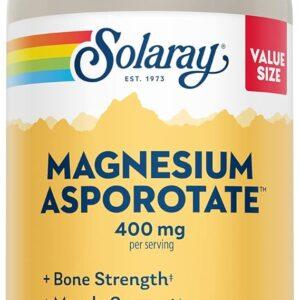 SOLARAY MAGNESIUM ASPORORATE 400MG 60S