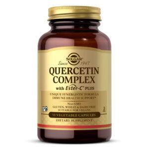 SOLGAR QUERCETIN COMPLEX WITH ESTER-C PLUS 50CAPSULES