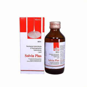 SOLVIN PLUS SYRUP 60MLS