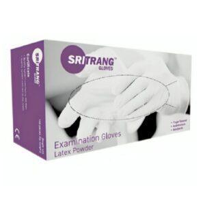 SRITRANG SATORY BALANCE LATEX POWDERED EXAMINATION GLOVES MEDIUM