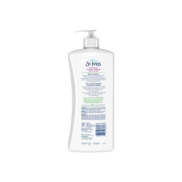 ST. IVES SOFTENING BODY LOTION COCONUT & ORCHID 621ML - Image 2