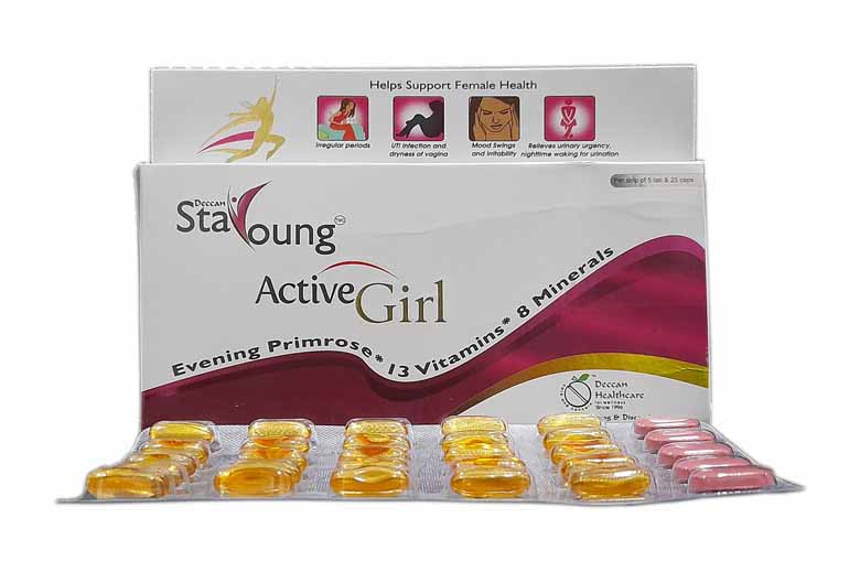 STAYOUNG ACTIVE GIRL CAPSULES 30S