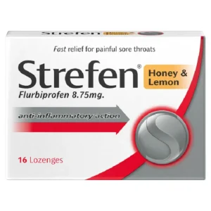 STREFEN HONEY & LEMON FLURBIPROFEN 16LOZENGES