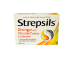 STREPSILS ORANGE WITH VITAMIN C LOZENGES 36S