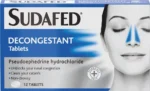 SUDAFED BLOCKED NOSE 12S