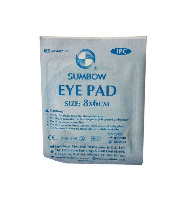 SUMBOW EYE PAD SIZE 8X6CM 50PCS