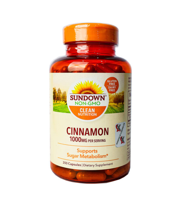 SUNDOWN CINNAMON 1000MG CAPS 200S