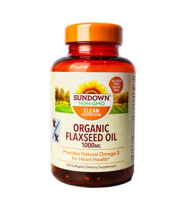 SUNDOWN FLAXSEED OIL 1000MG SOFTGELS 100S