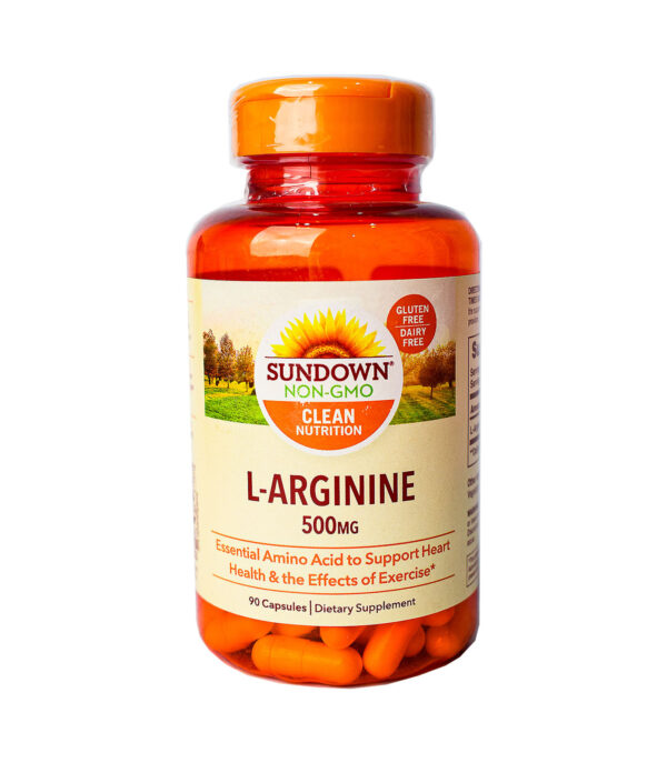 SUNDOWN L-ARGININE 500MG CAPS 90S