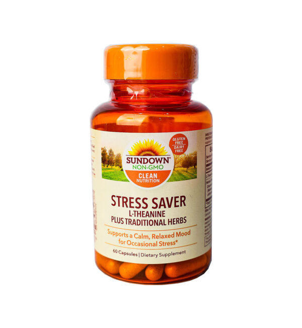 SUNDOWN STRESS SAVER CAPS 60S