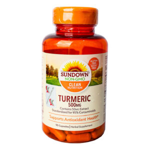 SUNDOWN TURMERIC 500MG CAPSULES 90`S
