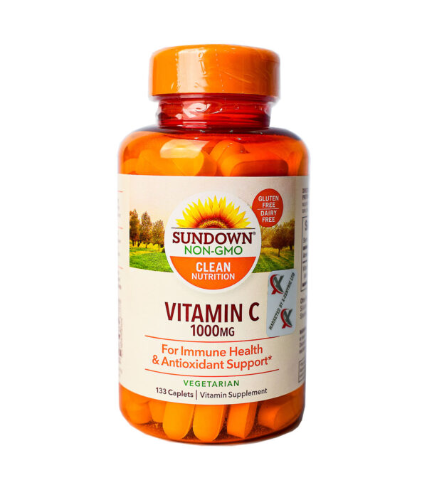 SUNDOWN VITAMIN C 1000MG VEG FORMULA 133S