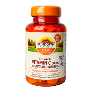 SUNDOWN VITAMIN C 500MG CHEWABLES 100S