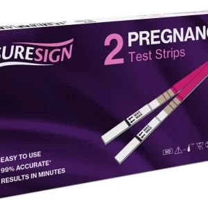 SURESIGN PREGNANCY TEST STRIPS 2S