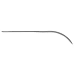 SUTURE NEEDLE 3 HALF CURVED