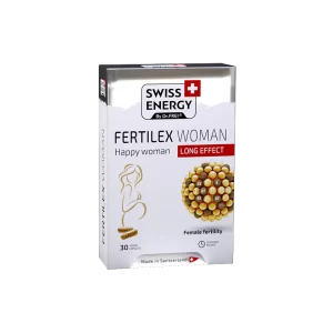 SWISS ENERGY FERTILEX WOMAN HAPPY WOMAN FEMALE FERTILITY CAPSULES 30S