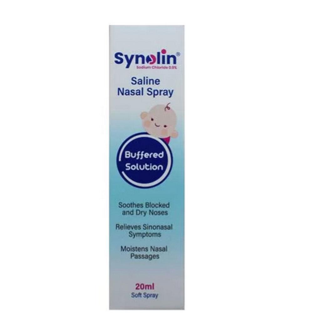 SYNOLIN SALINE NASAL SPRAY 20ML