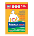 SALONPAS HOT CAPSICUM PATCH LARGE 6S (14.4CM*9.2CM)