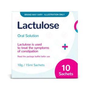LACTULOSE 10G/15ML ORAL SOLUTION SATCHETS 10S