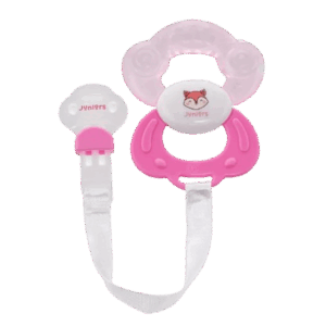 JUNIORS WATER FILLED TEETHER WITH HOLDER 3+