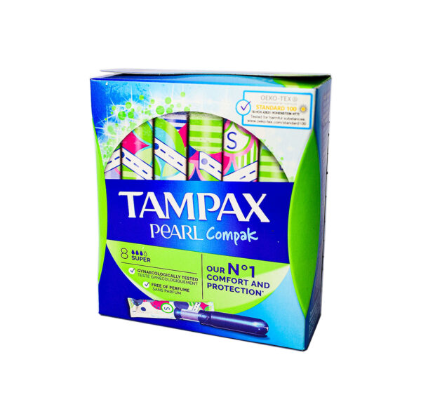 TAMPAX PEARL COMPAK 8 SUPER