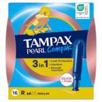 TAMPAX PEARL COMPACK SUPER 16 3X COMFORT