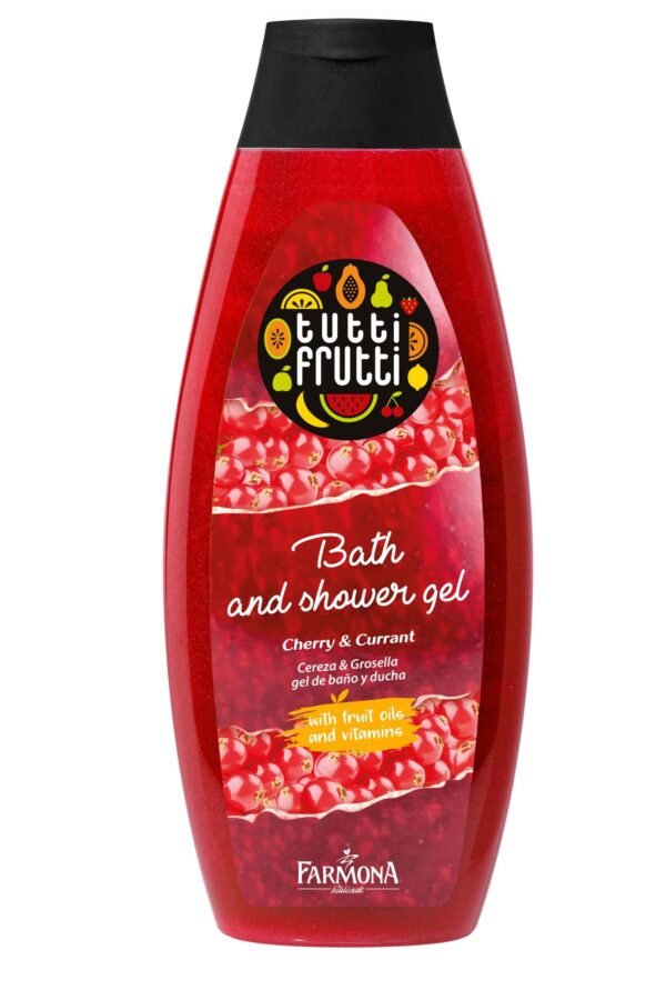 FARMONA CHERRY & CURRANT BATH & SHOWER GEL 425ML