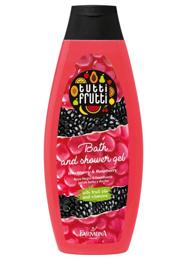 FARMONA BLACKBERRY & RASPBERRY TUTTI FRUITTI BATH SHOWER GEL 425ML