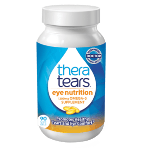 THERA TEARS EYE NUTRITION 1200MG OMEGA-3 DRY EYES 90SOFTGELS
