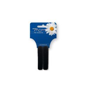 TOP CHOICE HAIR ACCESSORIES BLACK 2PCS 22821