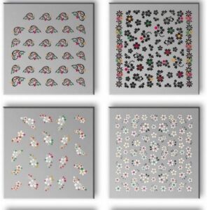 TOP CHOICE NAIL STICKERS ASSORTED