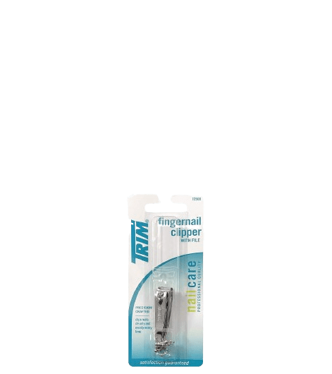 TRIM FINGERNAIL CLIPPER WITH FILE 12500