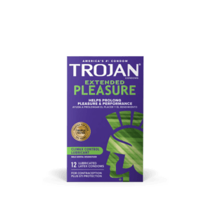 TROJAN EXTENDED PLEASURE CONDOMS 12S