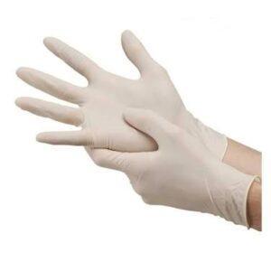 TUOREN LATEX POWDERED GLOVES MEDIUM 100S